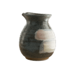 Natural enamel vase